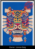 Jaguar Roar (The Tribal Totem) – Exclusive Original Handmade Artwork