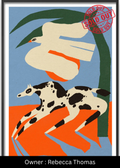 Flight and Form (The Spotted Steed) – Exclusive Original Handmade Artwork