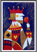 The King of Blooms (Suited Imperial) – Exclusive Original Handmade Artwork