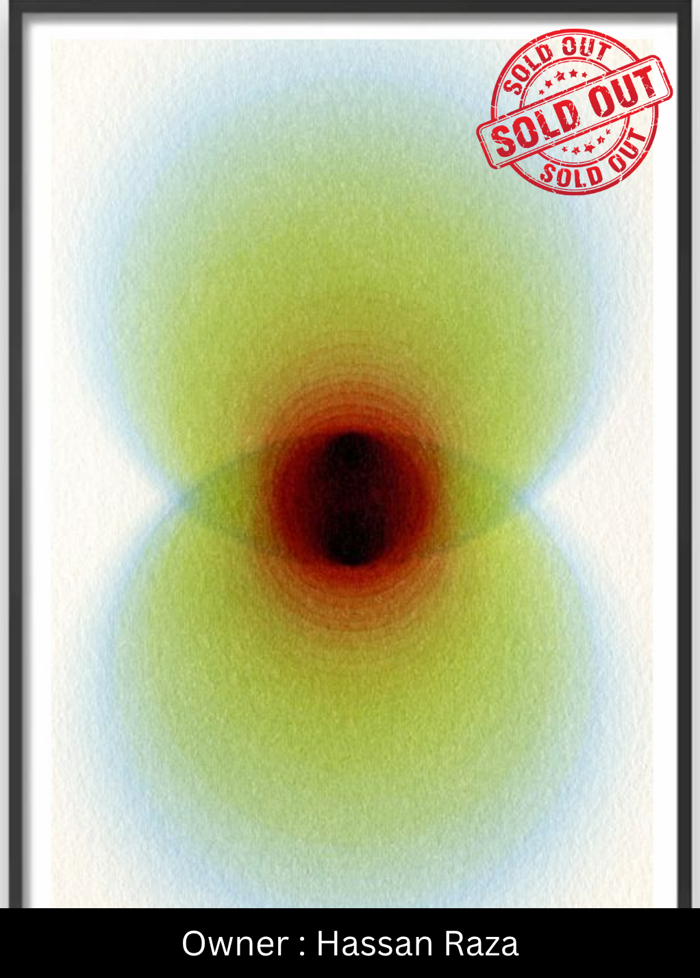 Resonance (The Crimson Center) – Exclusive Original Handmade Artwork - LUMIRA LOUNGE ART