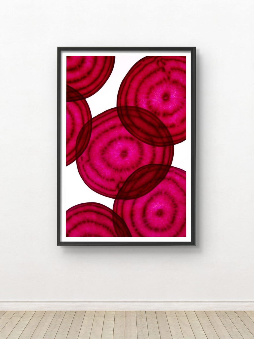 The Ruby Glow (Translucent Horizons) – Exclusive Original Handmade Artwork