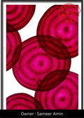 The Ruby Glow (Translucent Horizons) – Exclusive Original Handmade Artwork