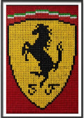 Maranello Pulse (The Textured Icon) – Exclusive Original Handmade Artwork